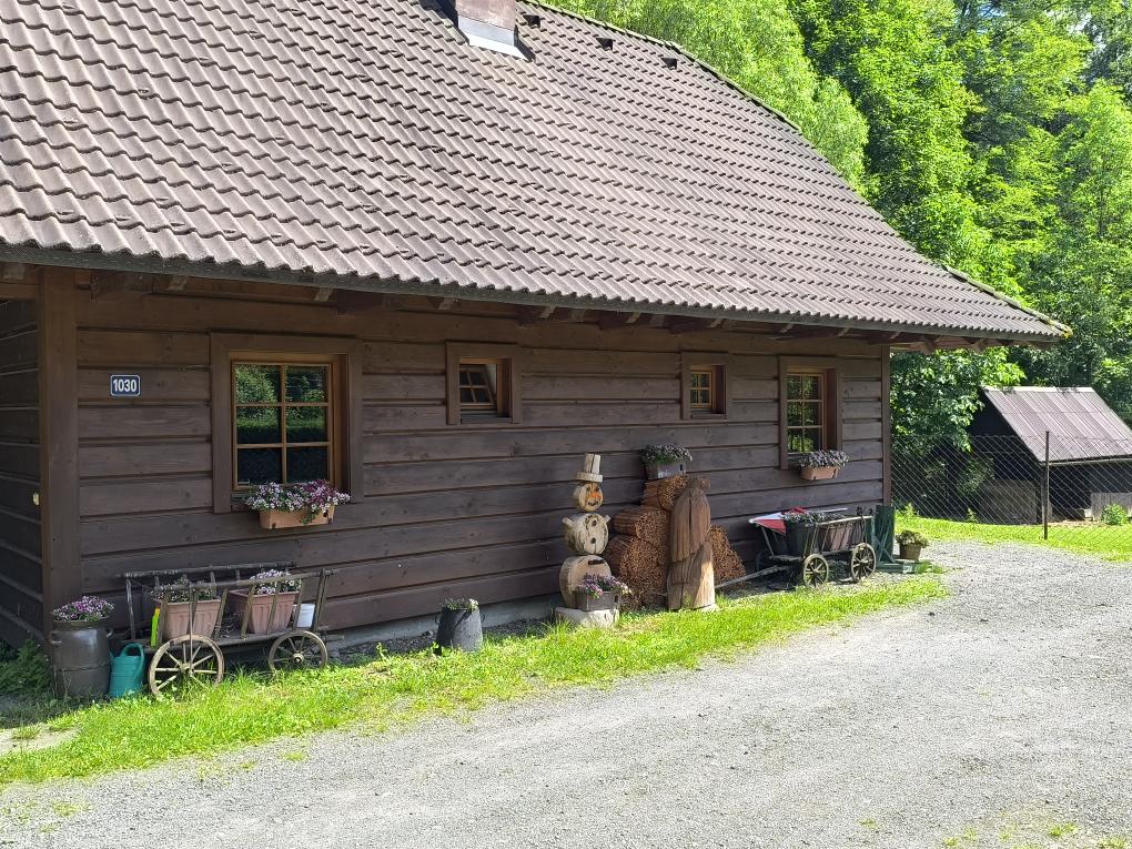 Nová chalupa – pohled zvenčí